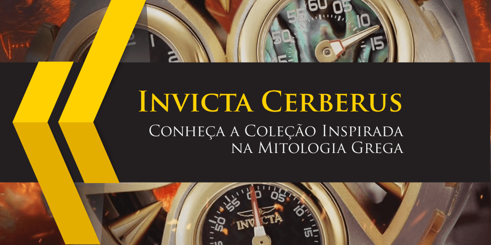 Invicta Cerberus Collection: Conheça os Relógios de Luxo Inspirados na Mitologia